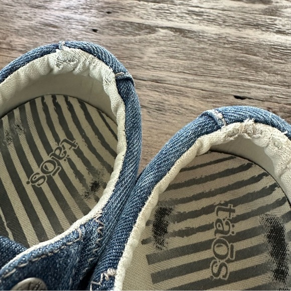 Taos size 8 Blue Denim Plim Soul Sneakers Shoes Casual - Picture 8 of 8